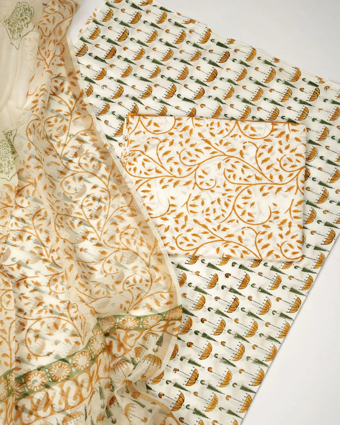 Chatra - Unstiched salwar suit material