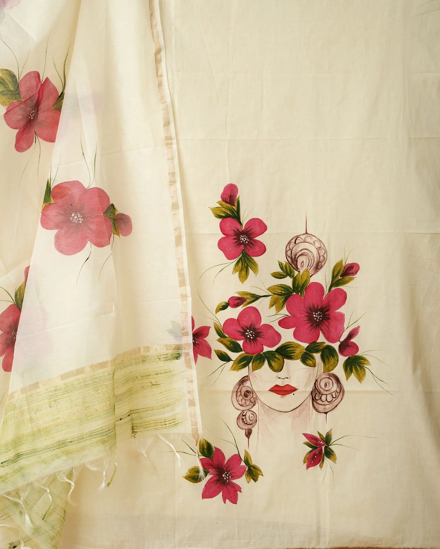 Shakti - Unstiched salwar suit material