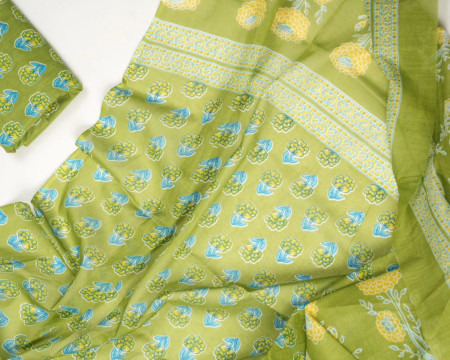 Mashippachha - Unstiched salwar suit material