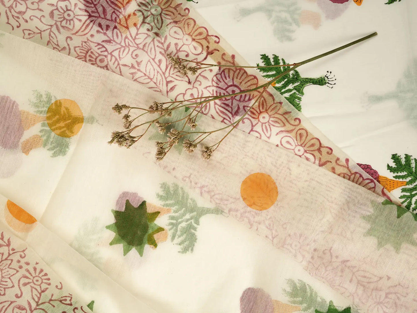 Rangoli - Unstiched salwar suit material