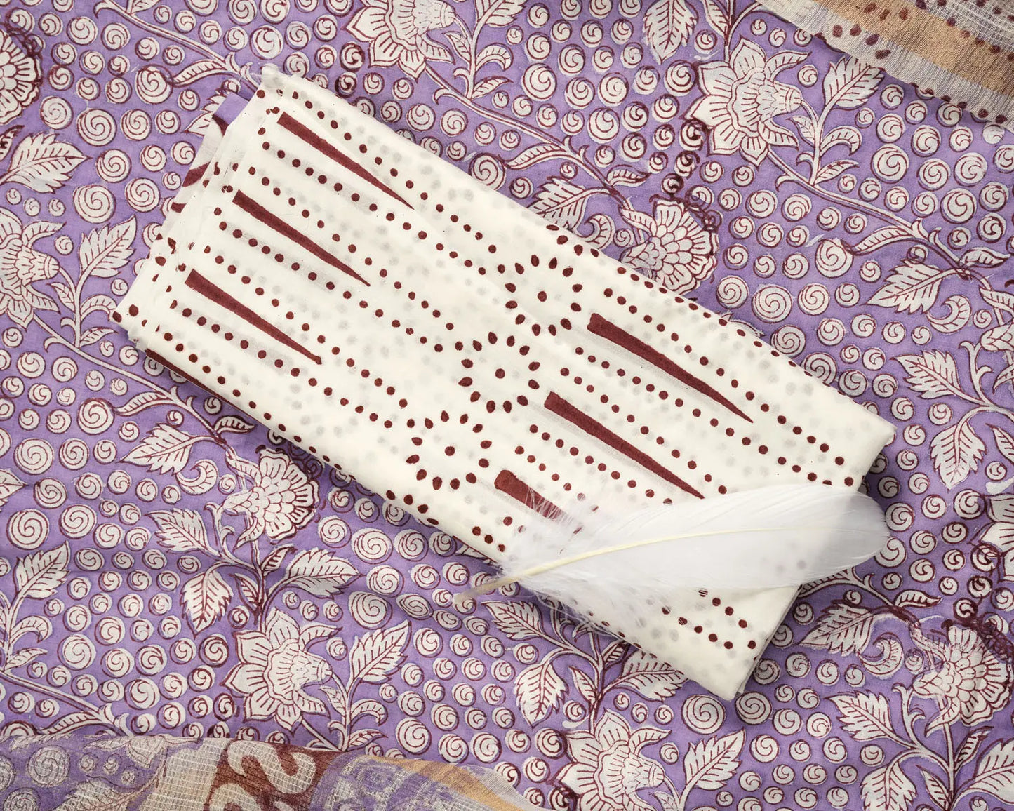 Draksa - Unstiched salwar suit material