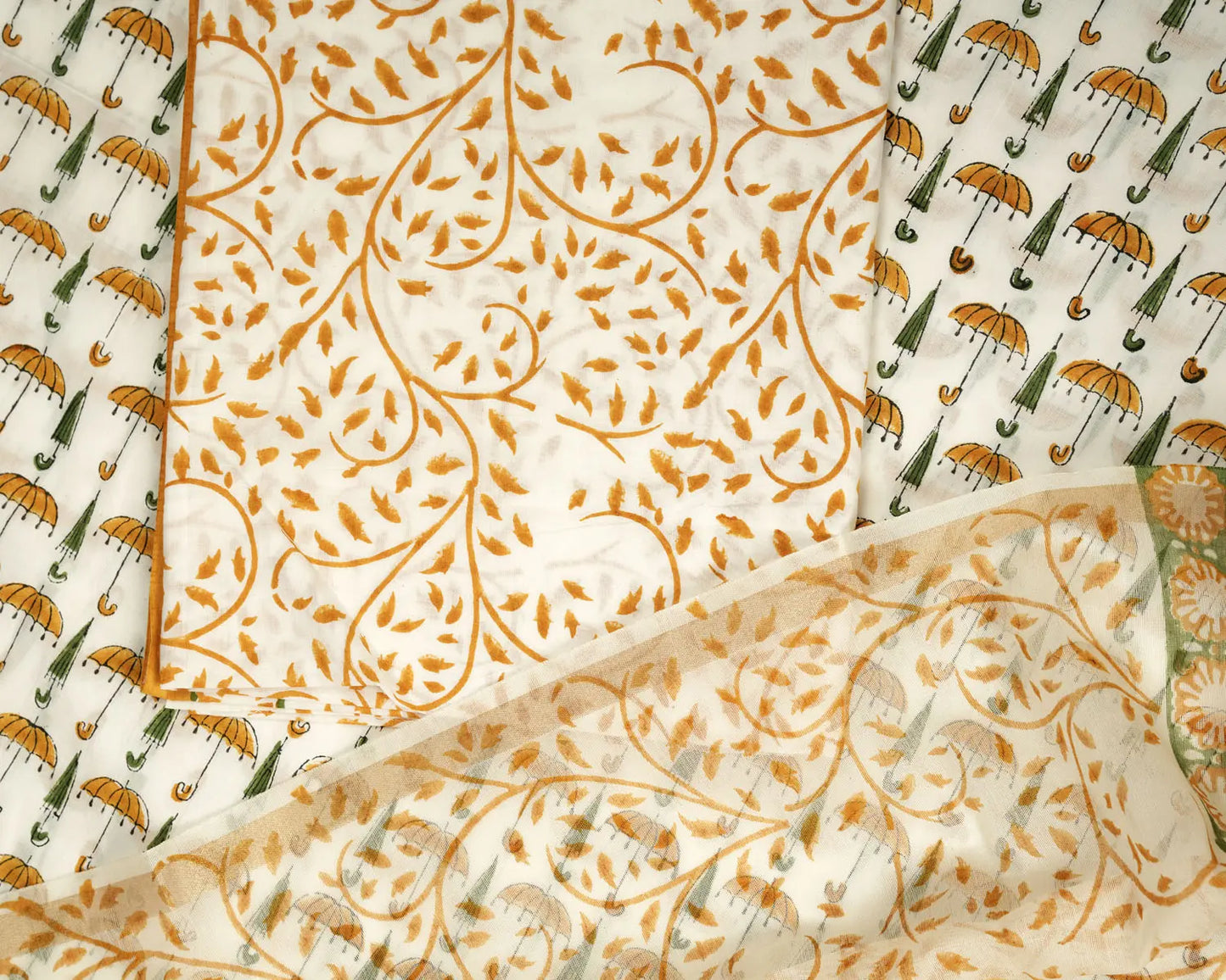 Chatra - Unstiched salwar suit material