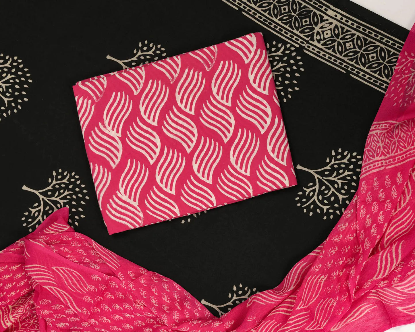 Vatsalya - Unstiched salwar suit material