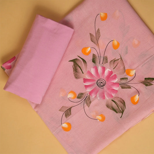 Pushpam - Unstiched salwar suit material