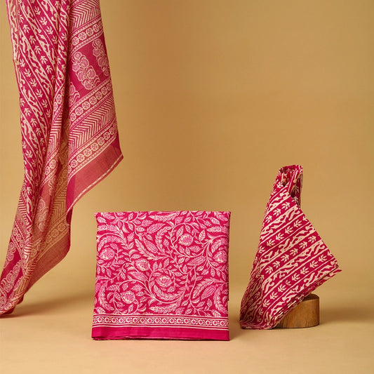 Rudraja - Unstiched salwar suit material