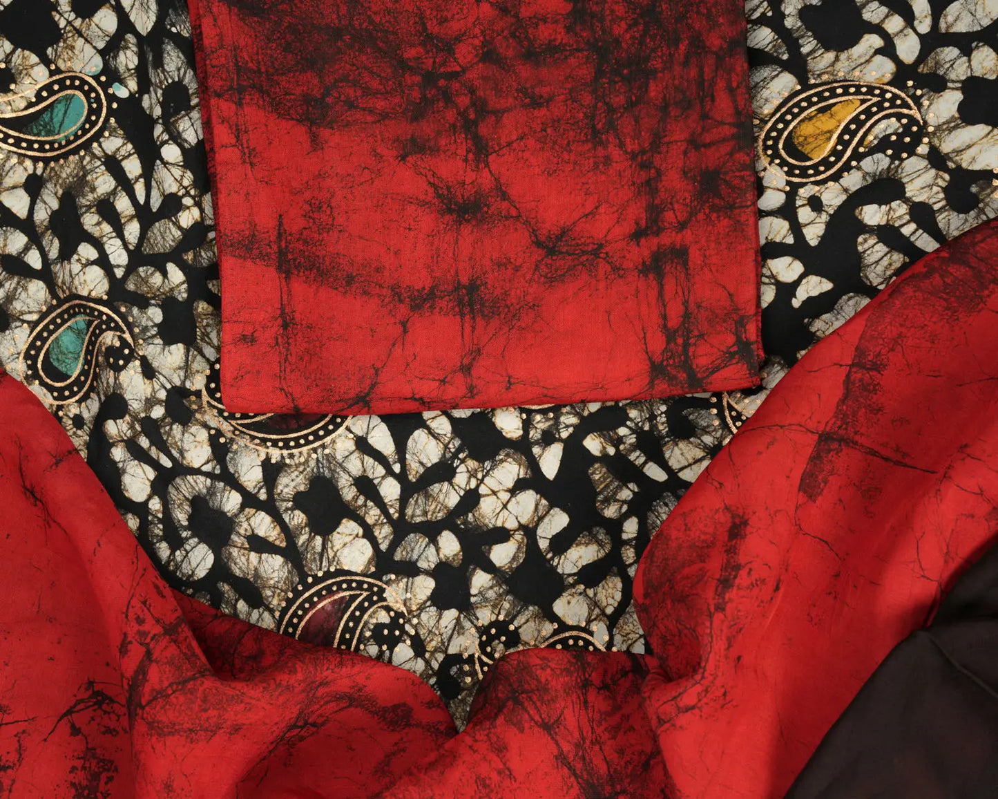 Aaravi - Unstiched salwar suit material