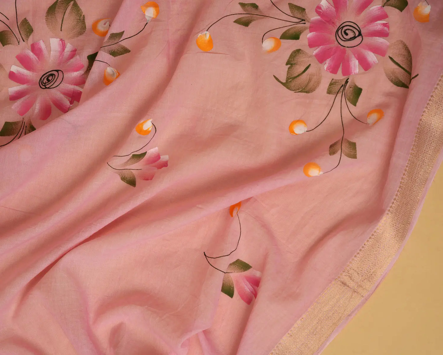 Pushpam - Unstiched salwar suit material